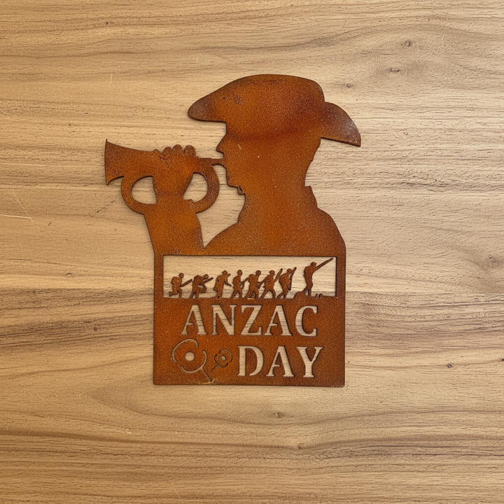 Lest We Forget ANZAC Day - Metal Wall Art