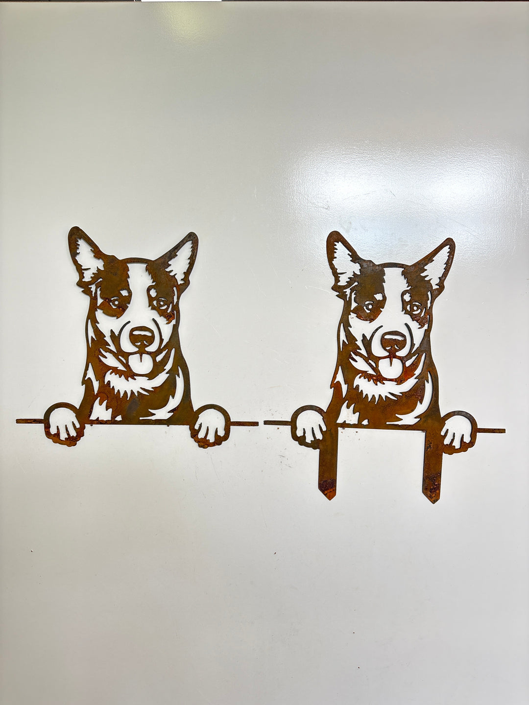 Australian Cattle Dog - Blue Heeler - Dog Memorial Plaque - Metal Art