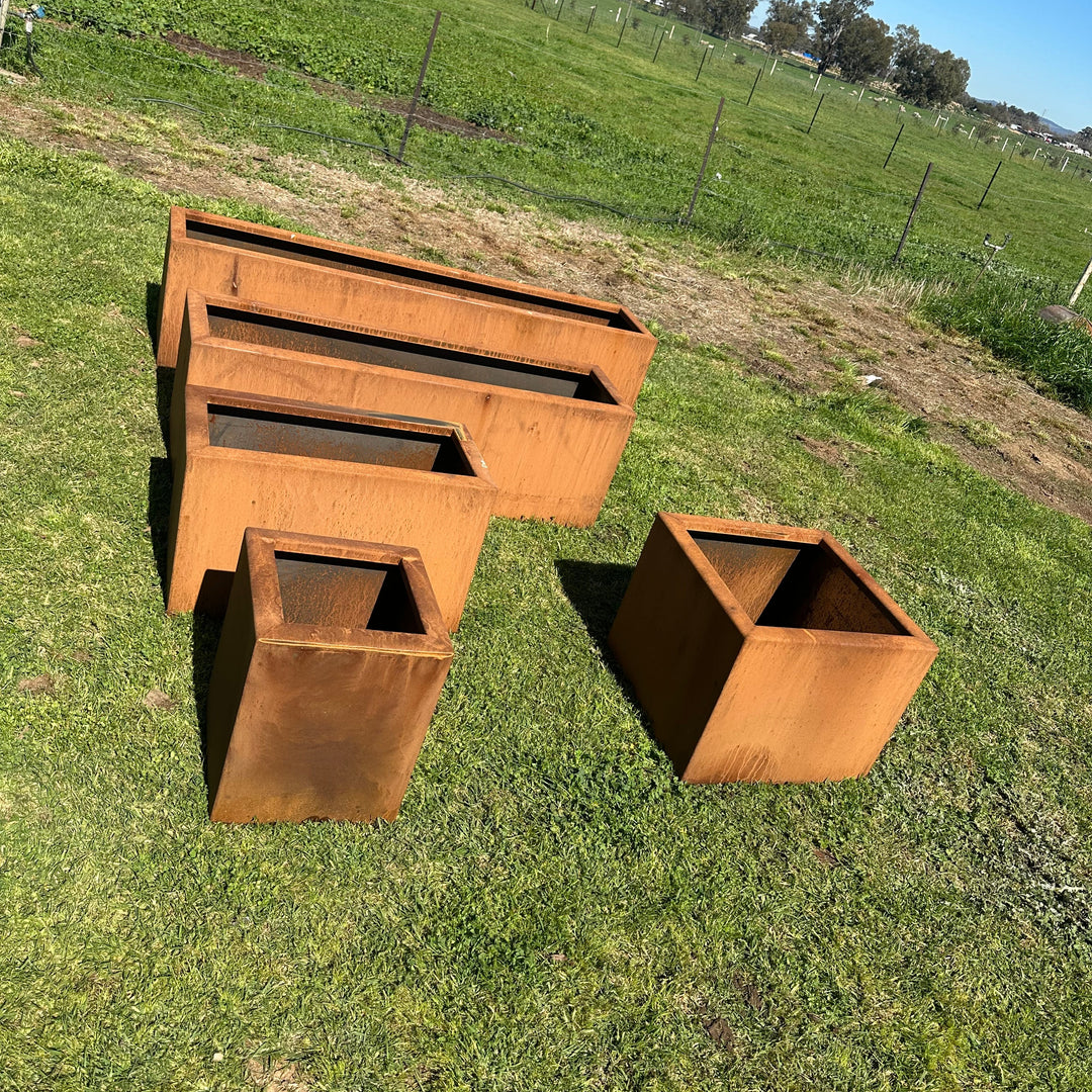 Steel Planter Boxes – Heavy Duty Australian Made Garden Planters
