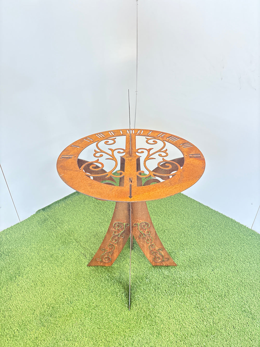 Sundial Metal Garden Art