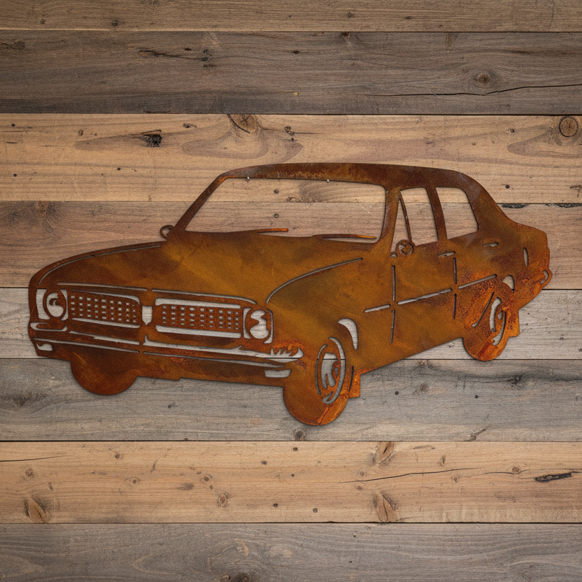 HG Holden Metal Wall Art
