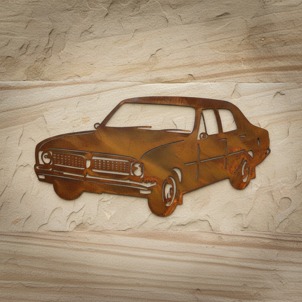 HG Holden Metal Wall Art