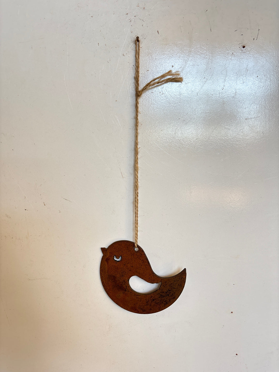 Hanging Metal Bird - Garden Art