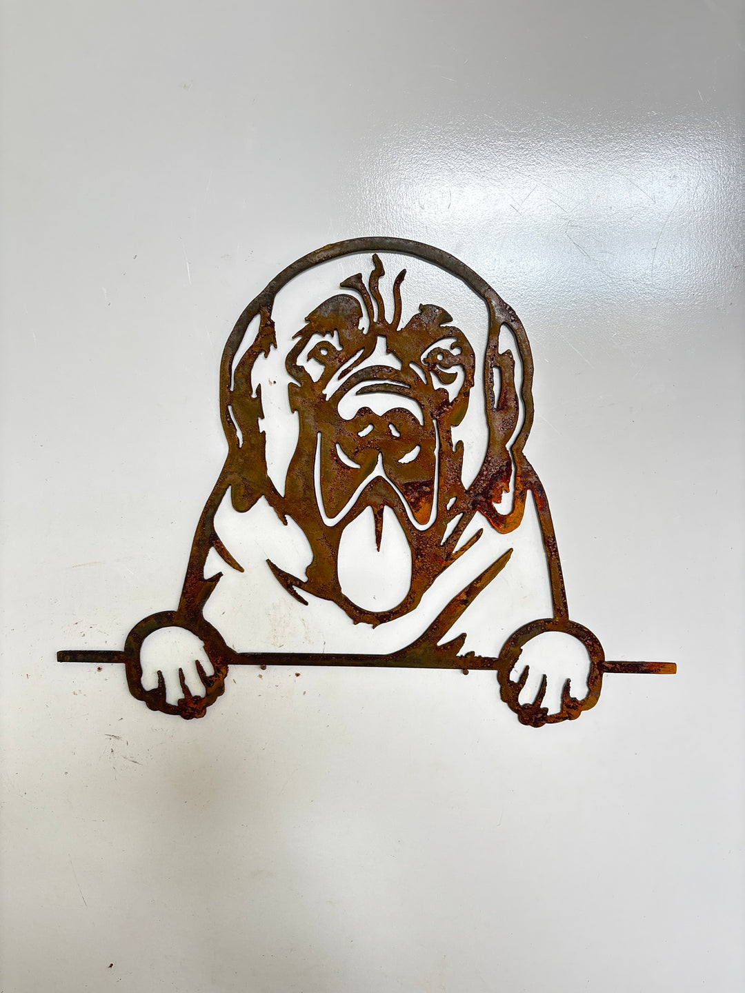 Mastiff - Dog Memorial Plaque - Metal Art