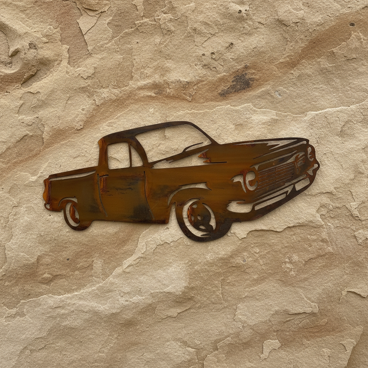 EH Holden Ute Metal Wall Art