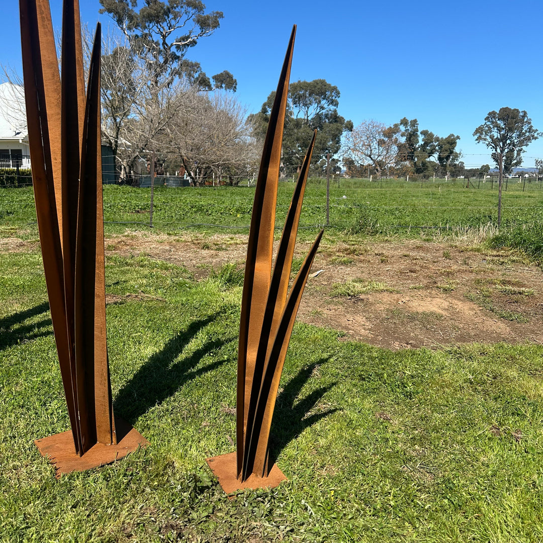 Rustling Plains – Metal Grass Sculpture | Australian Garden Art