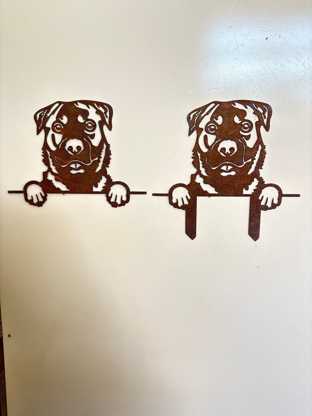 Rottweiler  - Dog Memorial Plaque - Metal Art