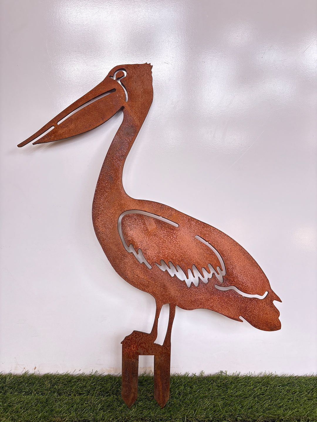 Pelican Metal Garden Art Large