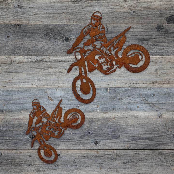 Motor Bike - Dirt Bike Metal Wall Art
