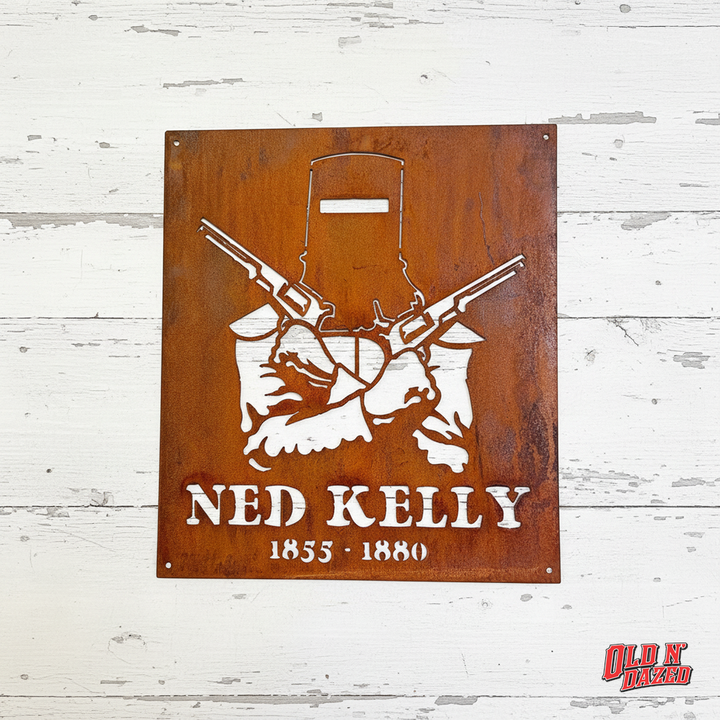 Ned Kelly Metal Wall Art