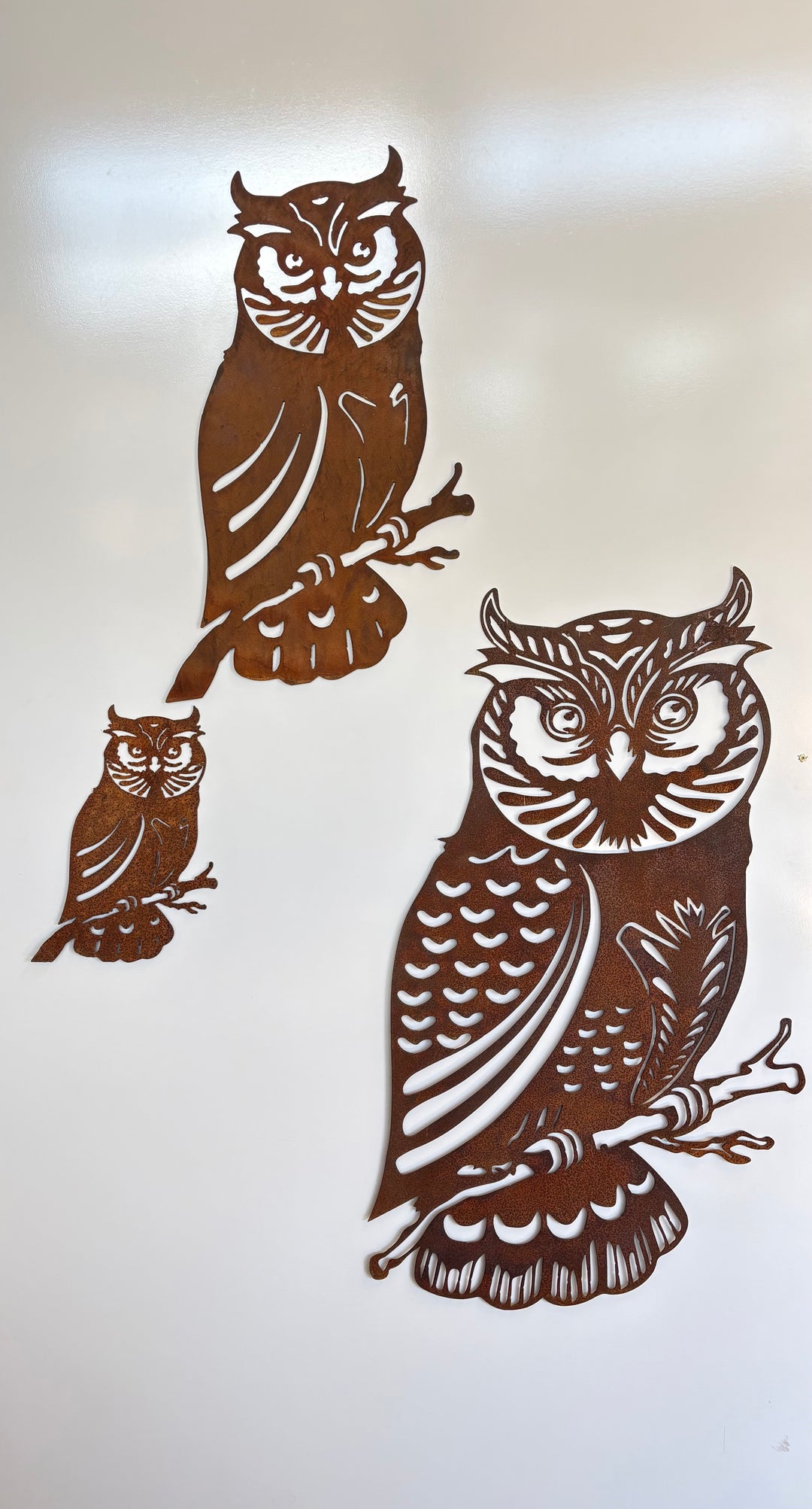 Owl Metal Wall Art