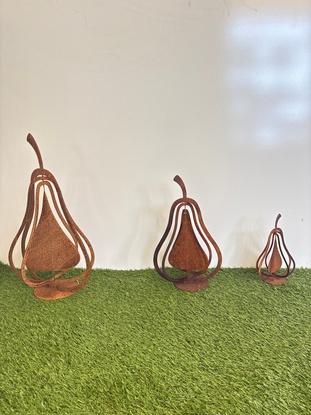 3d Pears Small Sizes (3 sizes available)Metal Garden Art