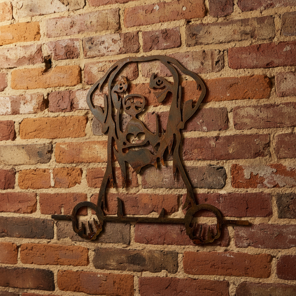 Labrador - Dog Memorial Plaque - Metal Art