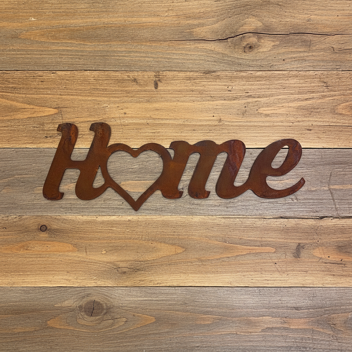 Home sign Metal Wall Art