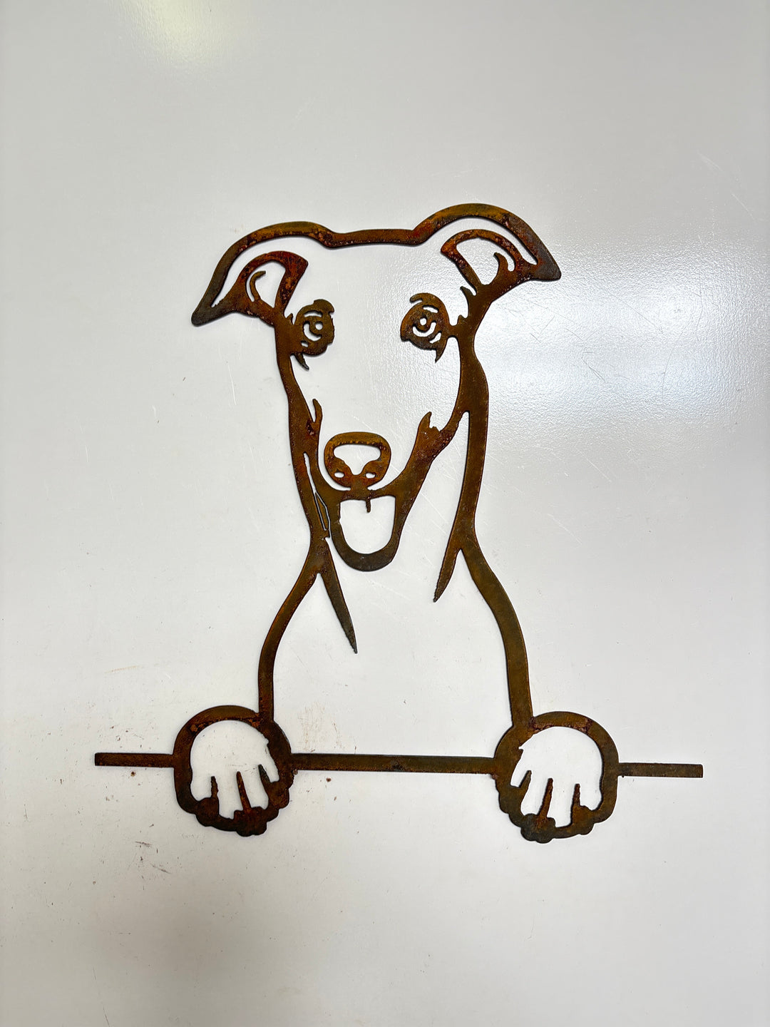 GreyHound - Dog Memorial Plaque - Metal Art