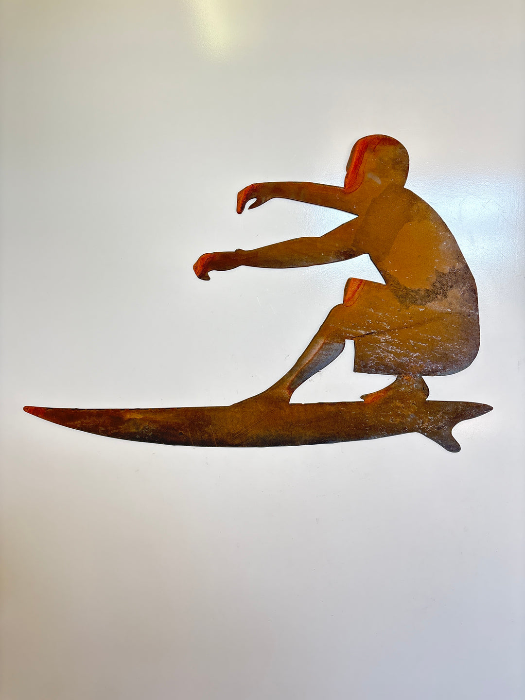 Surfer Surfing Metal Wall Art
