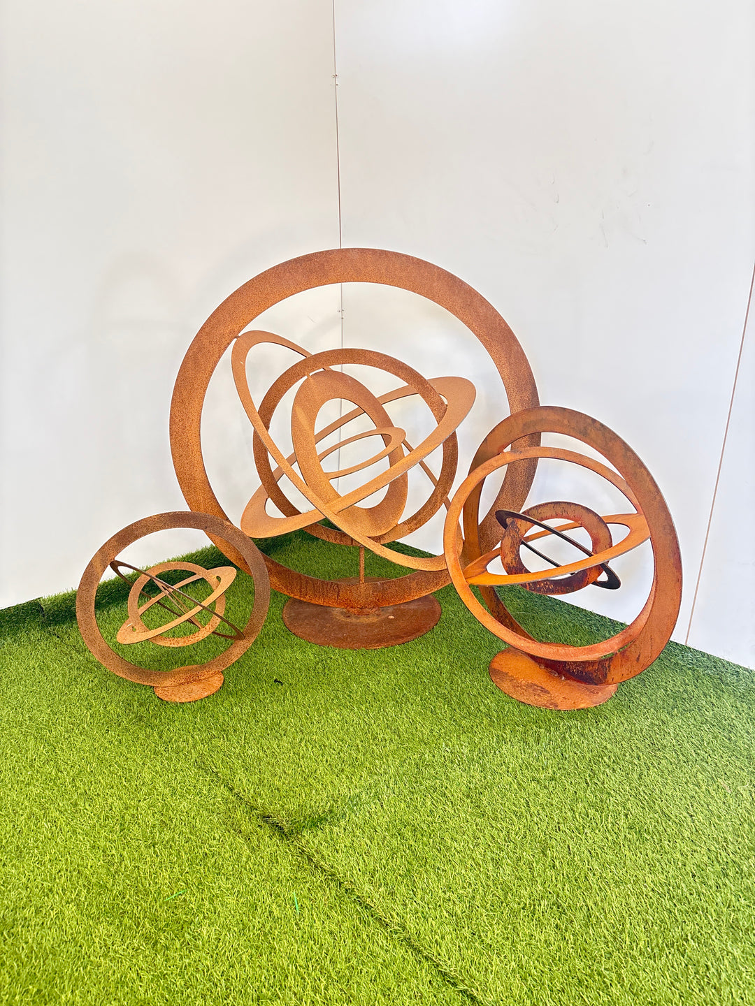 Sphere (3 sizes available) Metal Garden Art