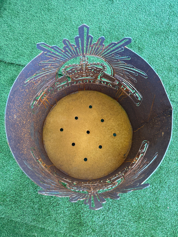 Australian Army Round Fire Pit