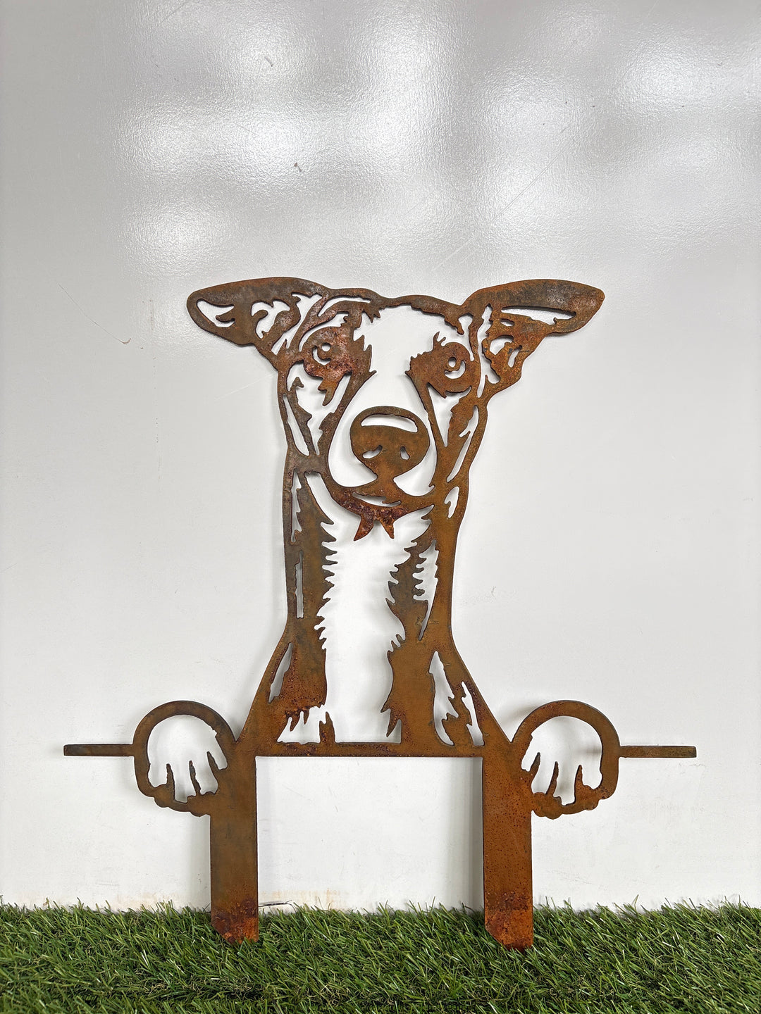 Whippet - Dog Memorial Plaque - Metal Art