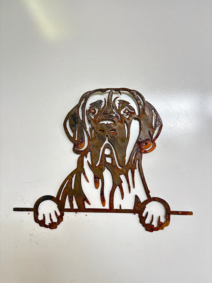 Great Dane - Dog Memorial Plaque - Metal Art
