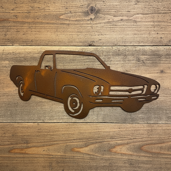 HQ Ute Metal Wall Art