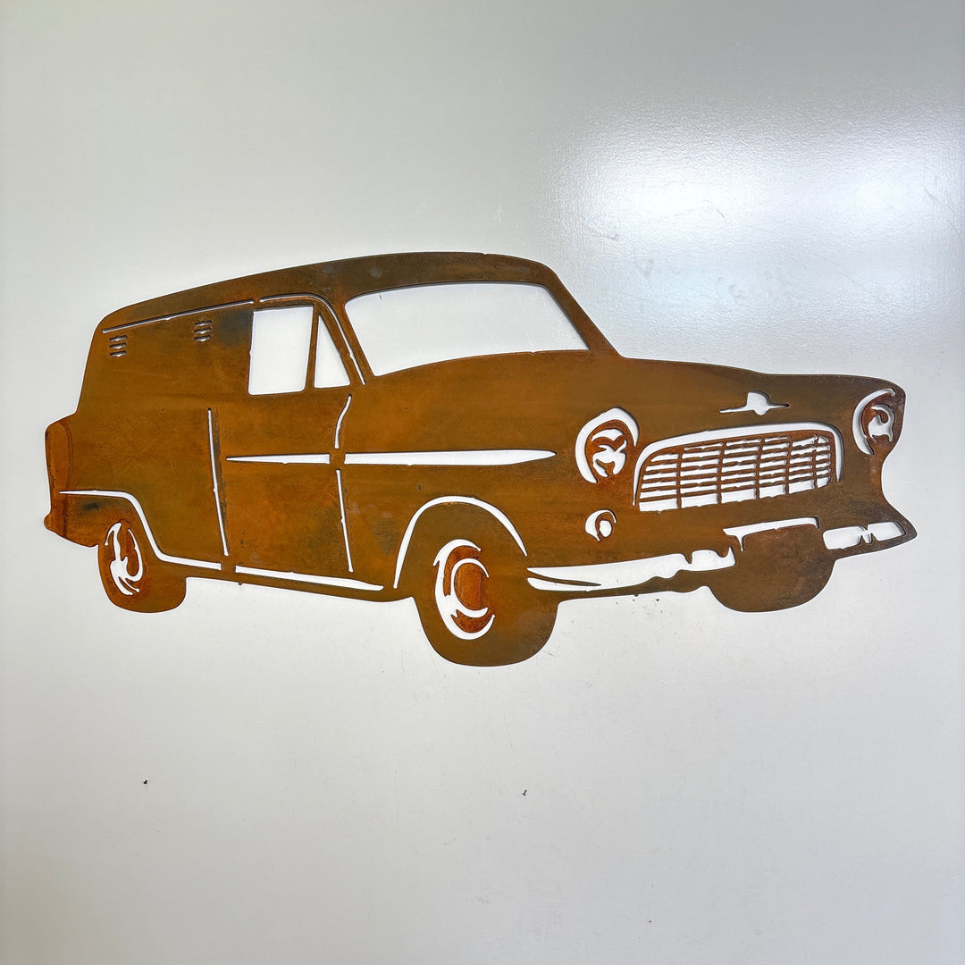 FE Holden Panel Van Metal Wall Art