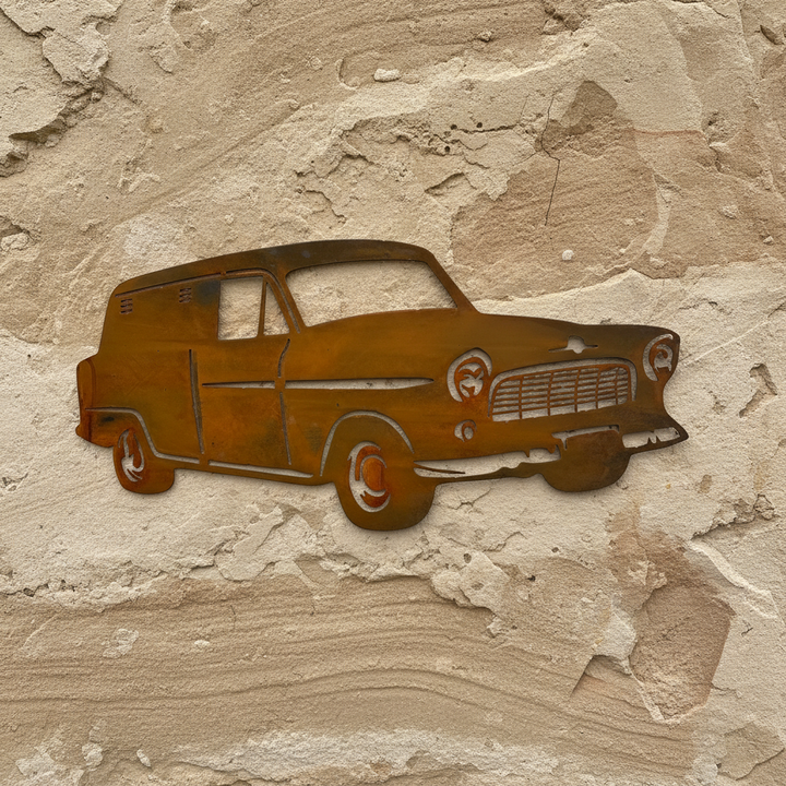 FE Holden Panel Van Metal Wall Art