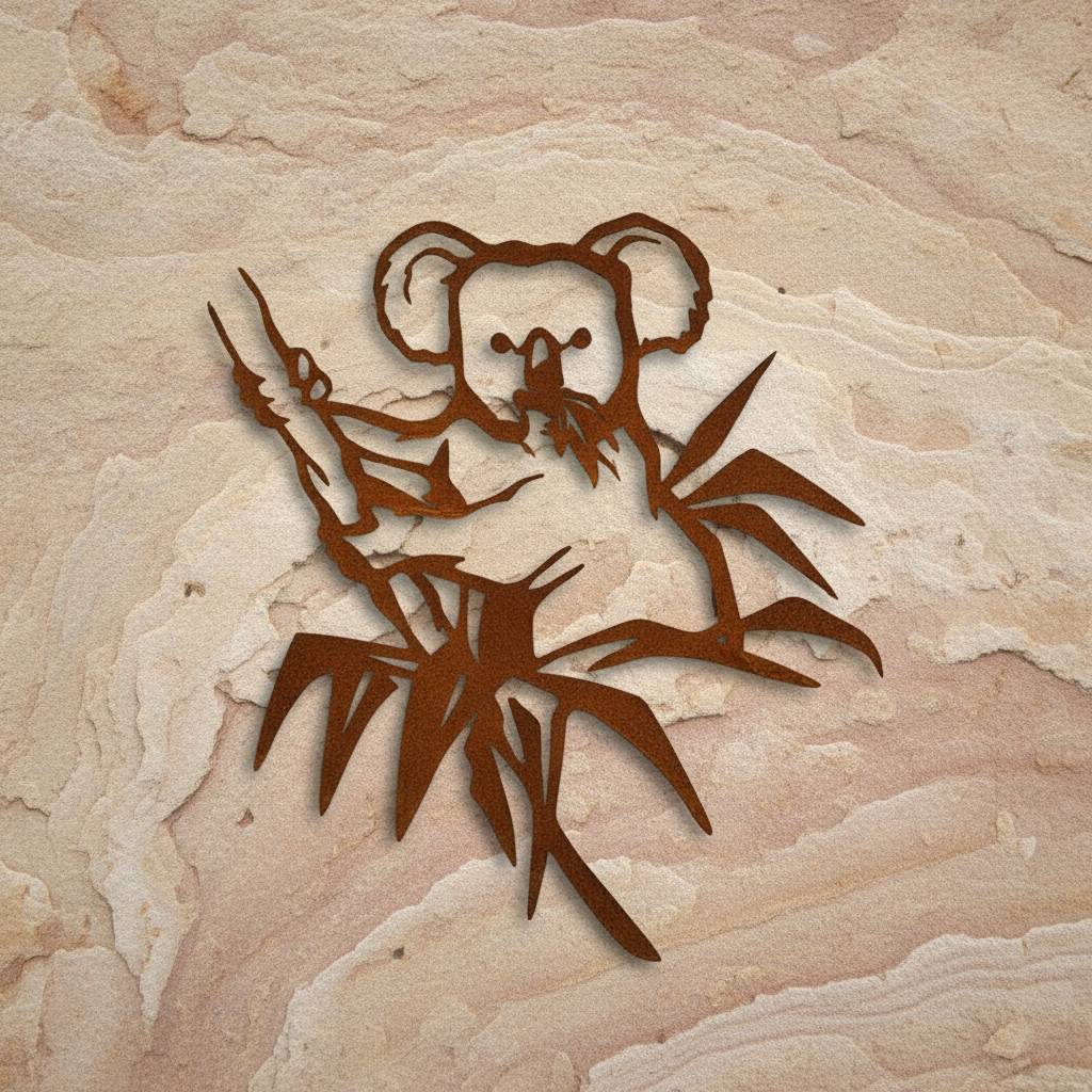 Koala Metal Wall Art nd059