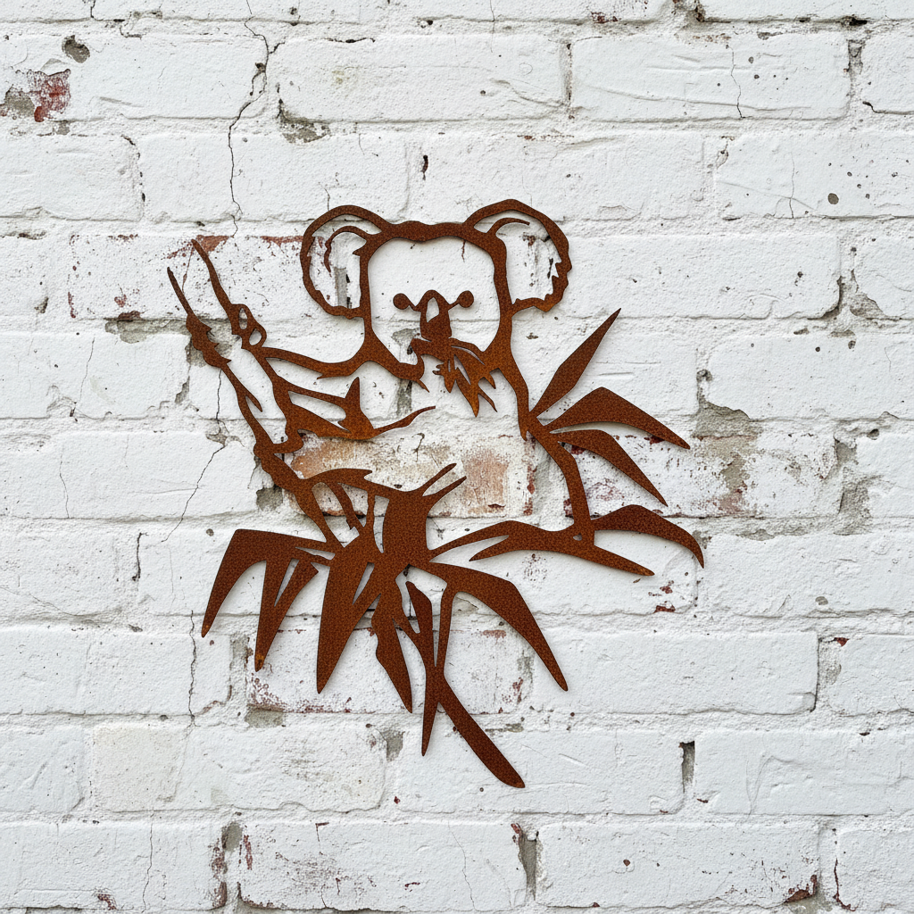 Koala Metal Wall Art nd059
