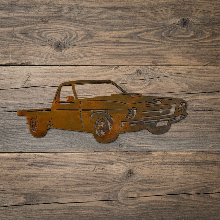 HQ Holden Ute One Tonner Metal Wall Art