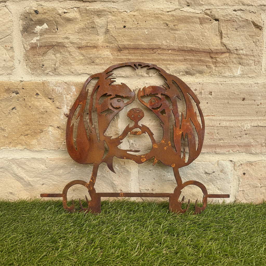 Shih Tzu - Dog Memorial Plaque - Metal Art