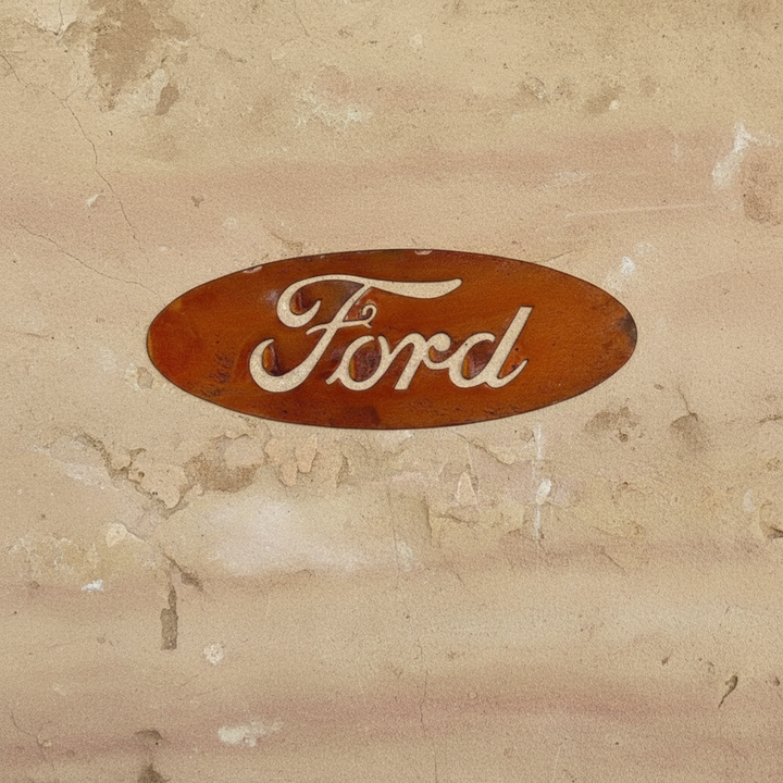 Ford Sign Metal Wall Art - Shed
