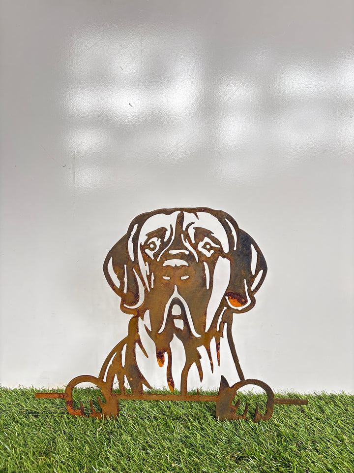 Great Dane - Dog Memorial Plaque - Metal Art