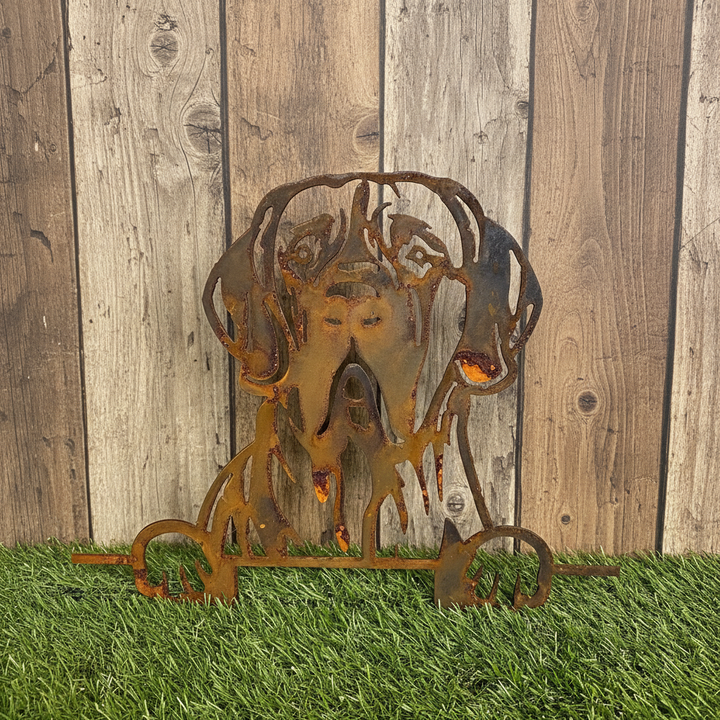 Great Dane - Dog Memorial Plaque - Metal Art