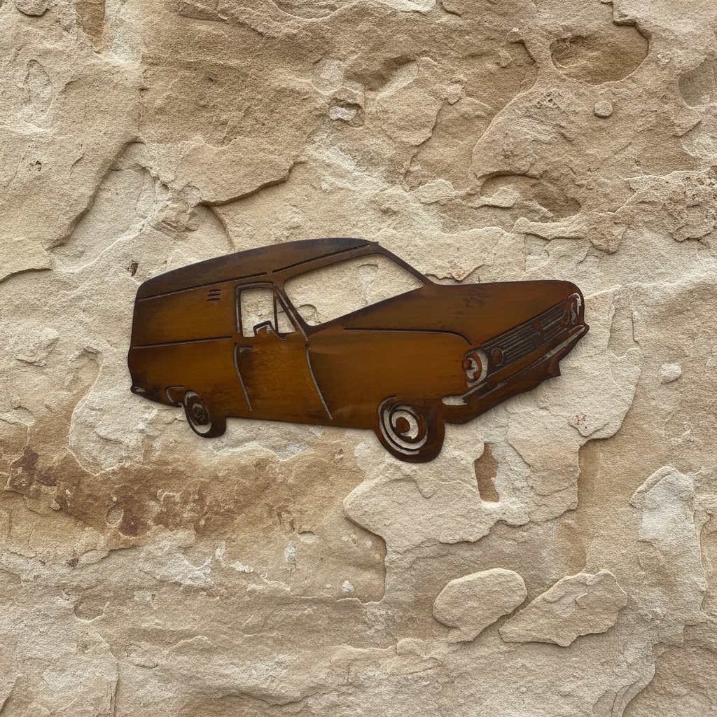 HR Holden Panel Van Metal Wall Art
