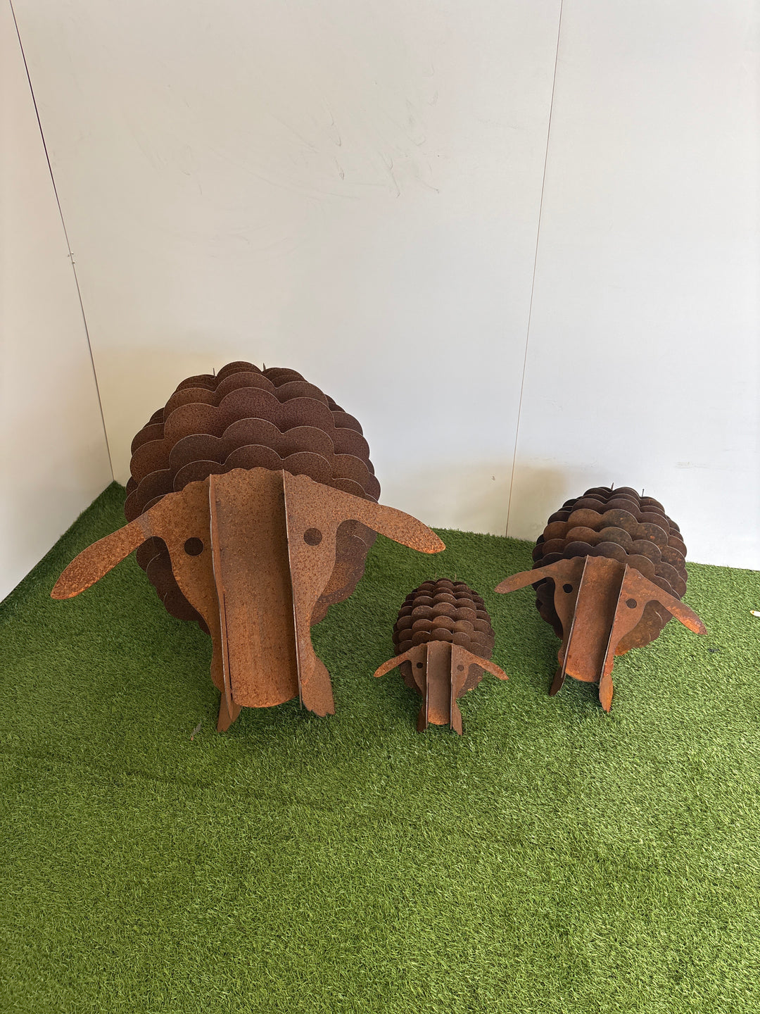 3d Sheep (3 sizes available) Metal Garden Art