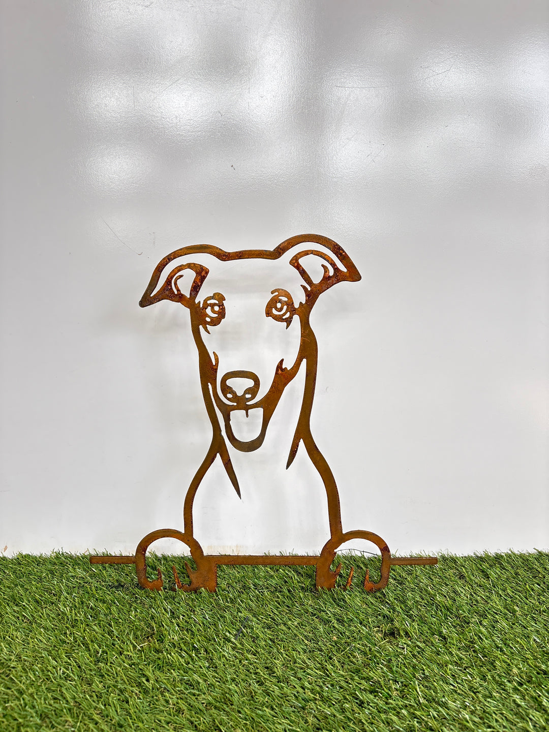 GreyHound - Dog Memorial Plaque - Metal Art
