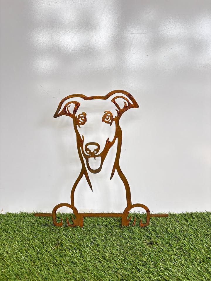 GreyHound - Dog Memorial Plaque - Metal Art
