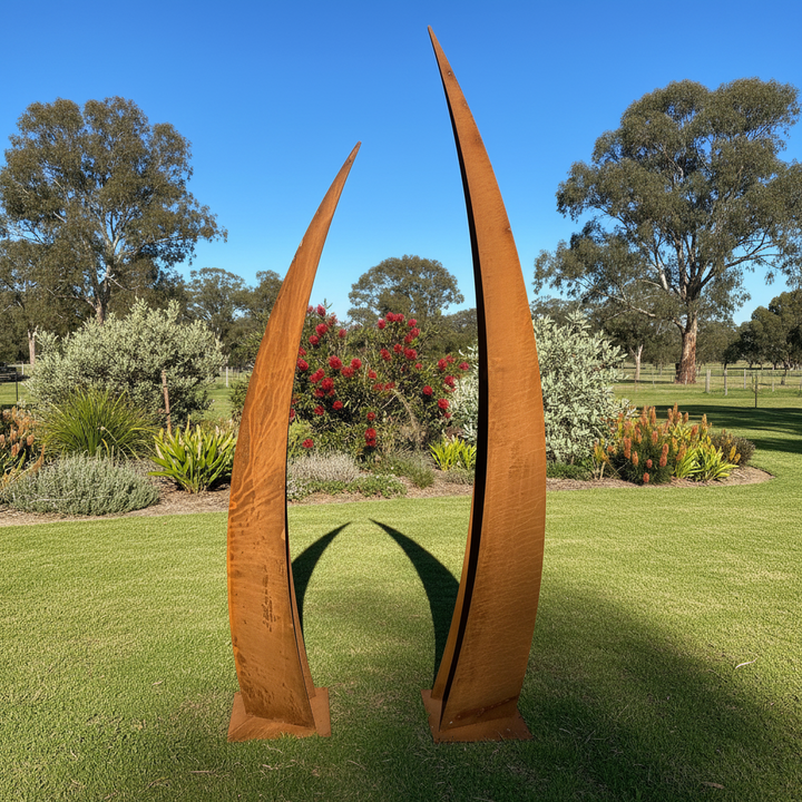 Converge – Contemporary Metal Garden Sculpture