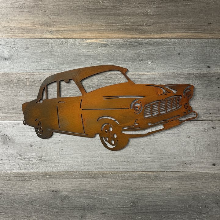 FE Holden Sedan Metal Wall Art