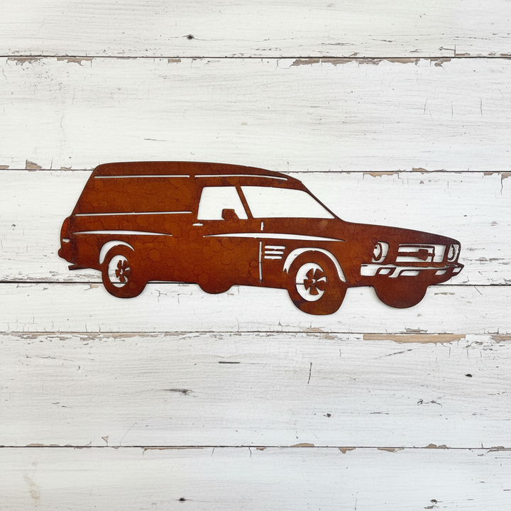 Sandman Holden Panel van Metal Wall Art