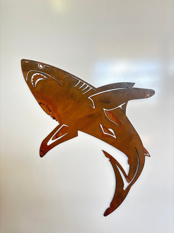 Shark Metal Wall Art