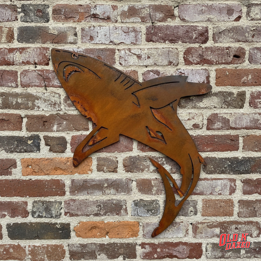 Shark Metal Wall Art