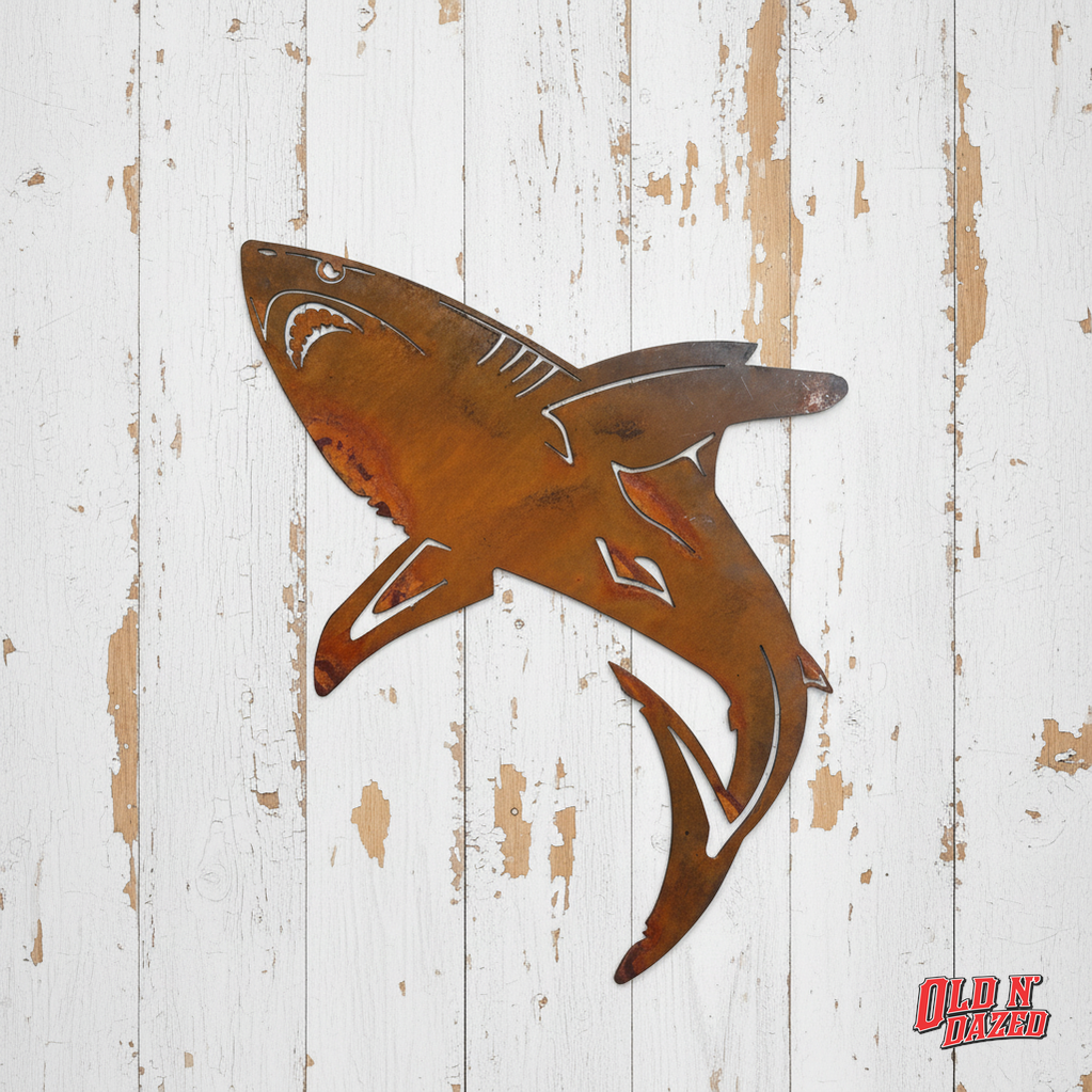 Shark Metal Wall Art