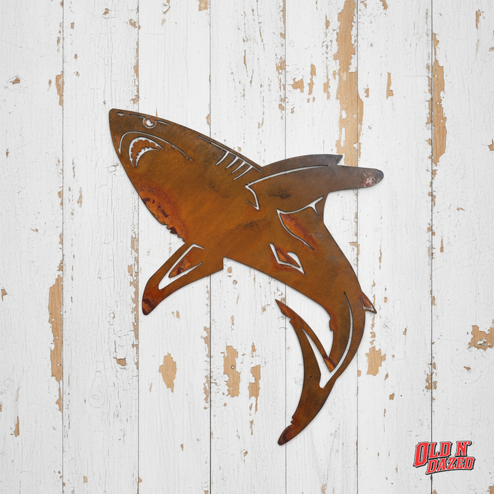 Shark Metal Wall Art