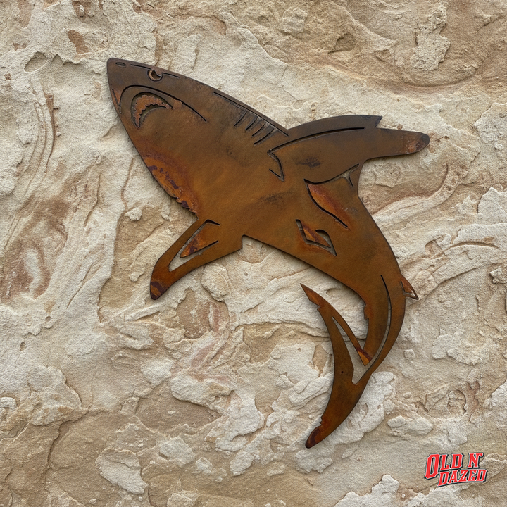 Shark Metal Wall Art