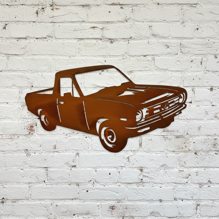 Datsun 1200 Ute Metal Wall Art