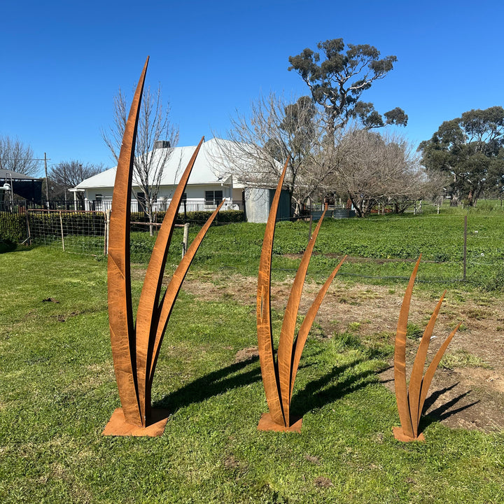 Rustling Plains – Metal Grass Sculpture | Australian Garden Art
