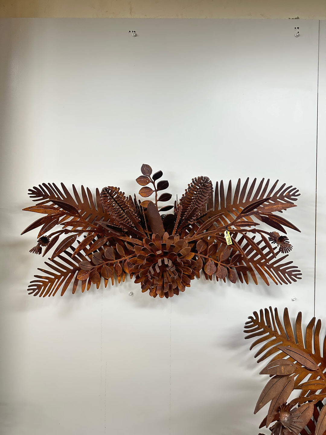 Australian Native Flower Garland – Metal Sculpture - Garden Art