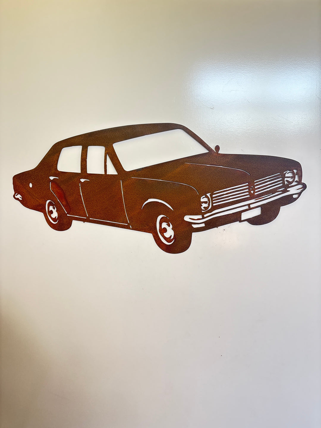 HT Holden Sedan Metal Wall Art